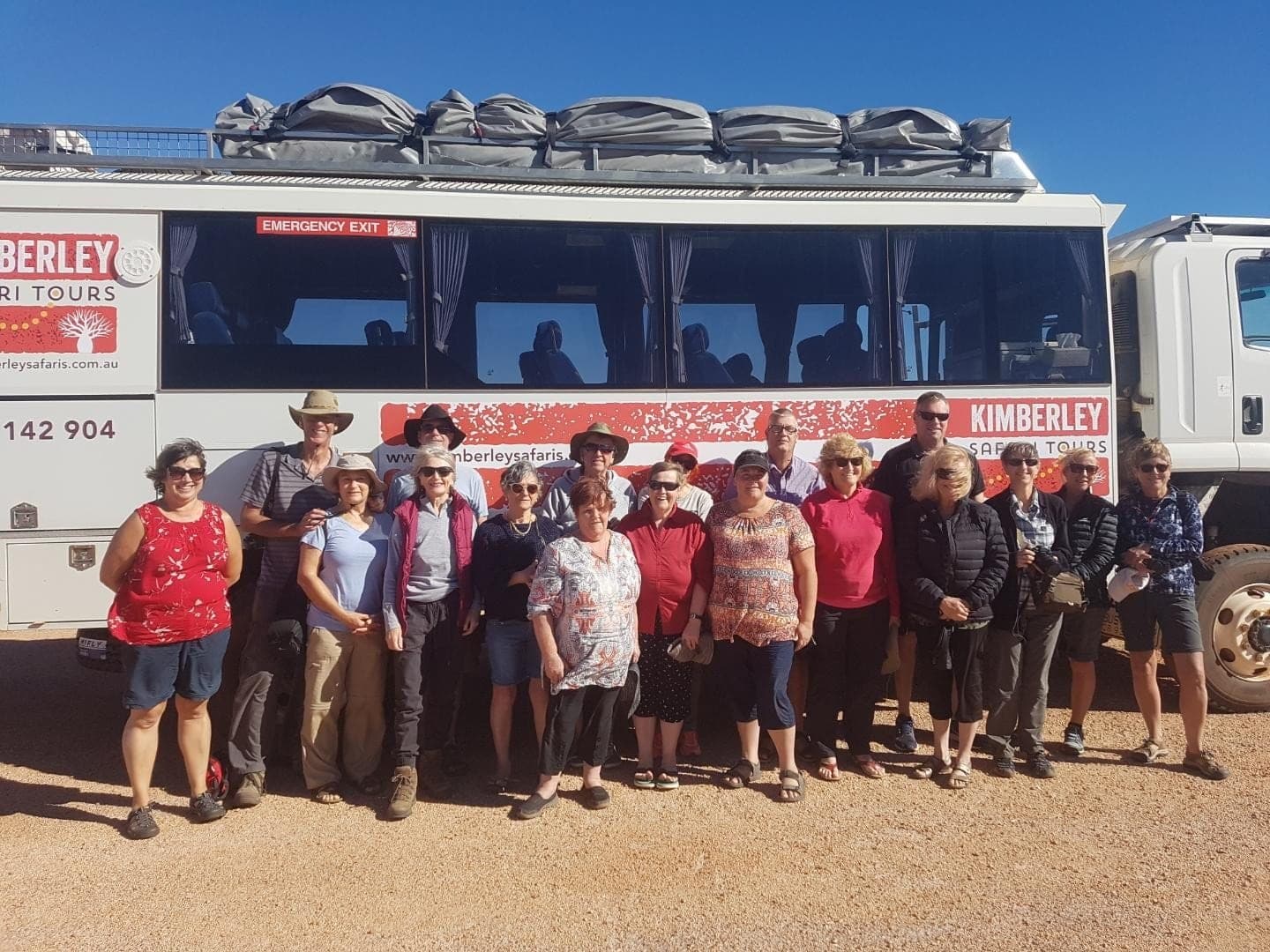 Kimberley Safari Tours guests and landscapes on tour in Western Australia