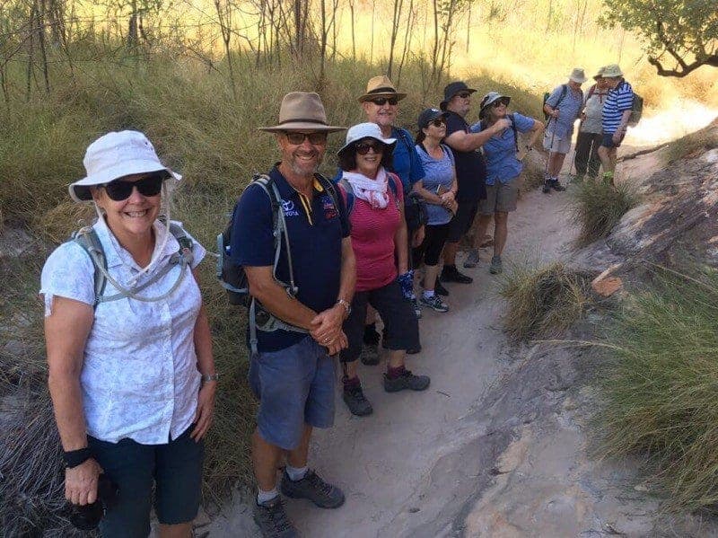 Kimberley Safari Tours guests and landscapes on tour in Western Australia
