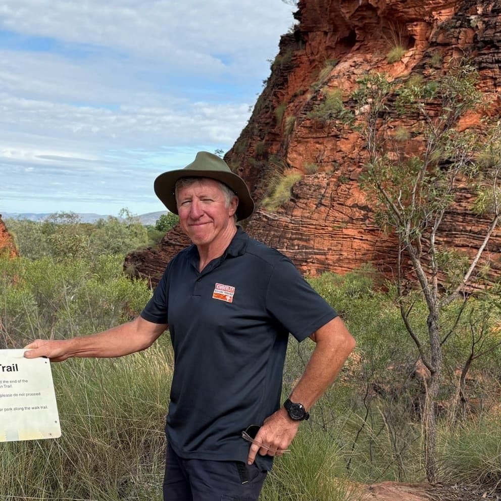 Tim Brice, tour guide